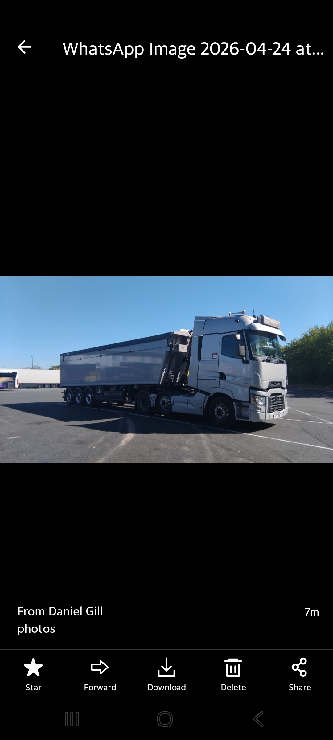 DHM Gill Transport fleet at work